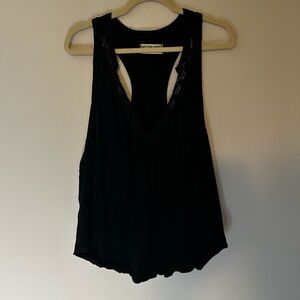 Free Peopke Lace Trim Tank Top